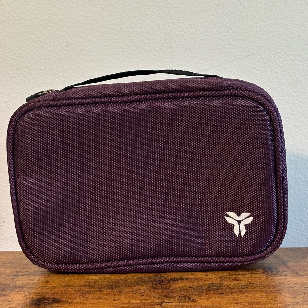 Purple Toiletry Bag for Travel Essentials